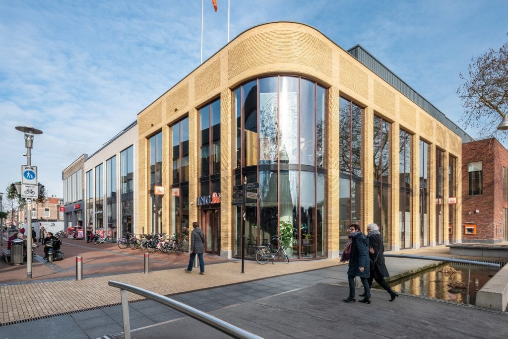 Gevelstenen winkelcentrum Apeldoorn | Projecten | Steenhandel Twenthe